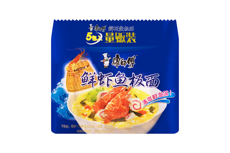 MASTER KANG PRAWN FISH NOODLE 92G 5PACKS